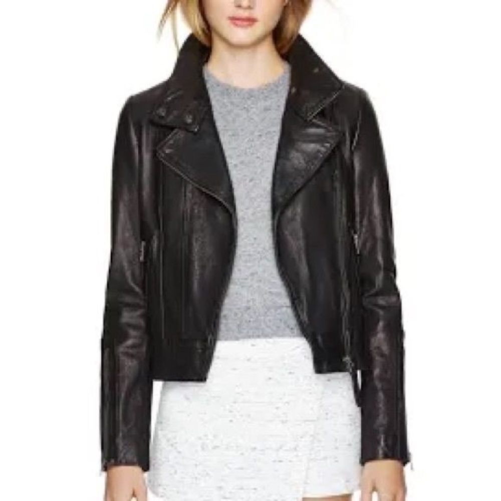 Aritzia Mackage Kenya Leather Jacket